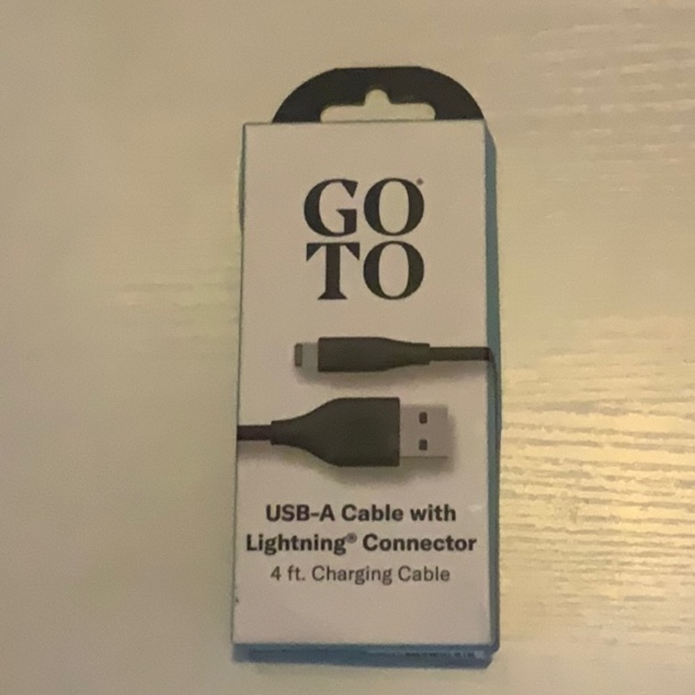 Go-To Black Lightning Cable for Cell Phones